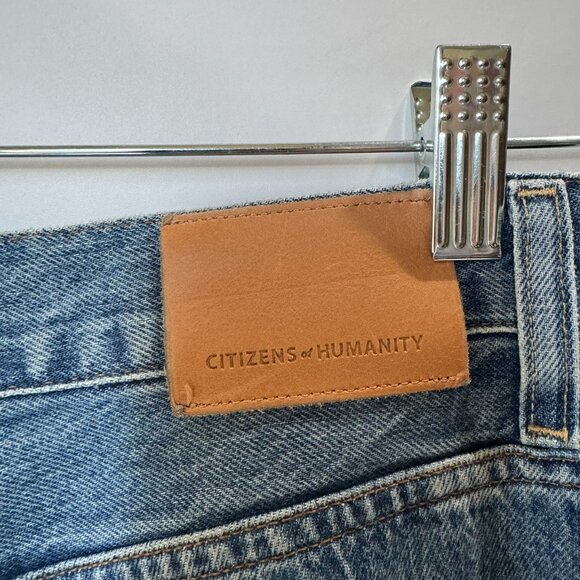 Citizens of Humanity Annina Trouser Wide Leg Jeans Pinnacle Medium Wash Blue 25 - Picture 7 of 13